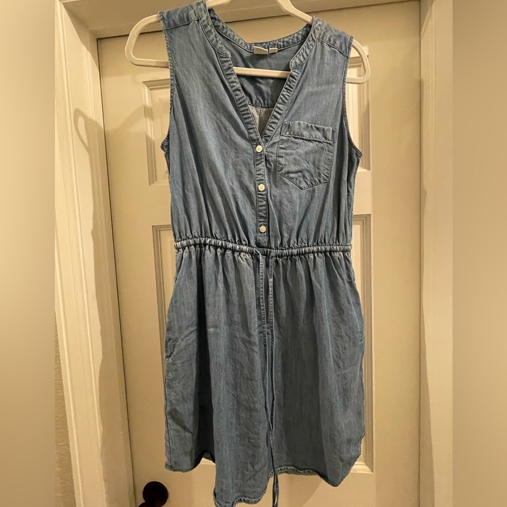 GAP Soft Denim Dress